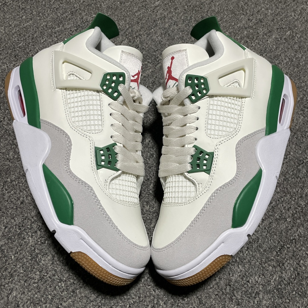 Replica Nike Shoe Nike SB x Air Jordan 4 Pine Green AJ4 DR5415-103 Size 36-48.5
