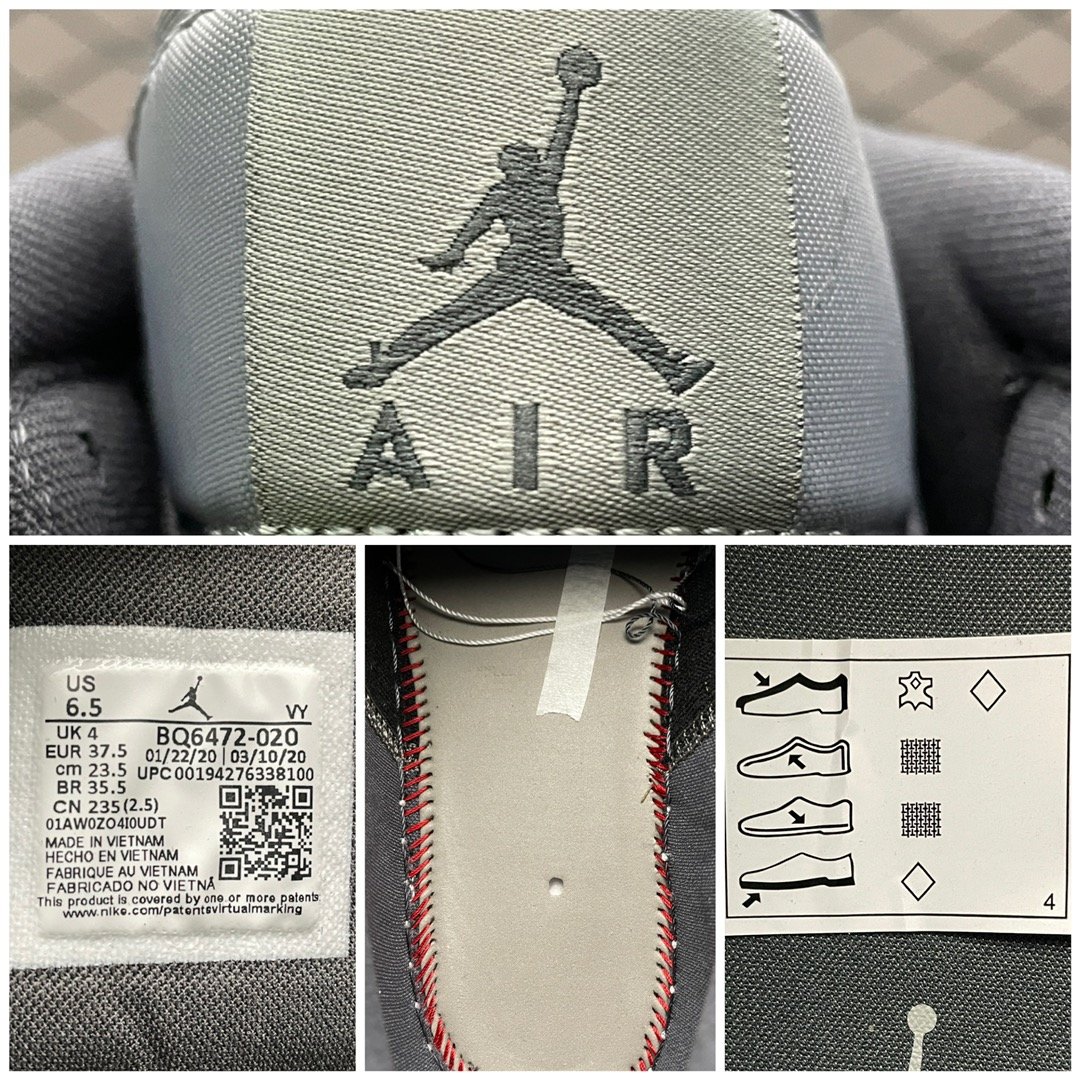 Replica Air Jordan Shoe Air Jordan 1 Mid AJ1 BQ6472-020 36-45
