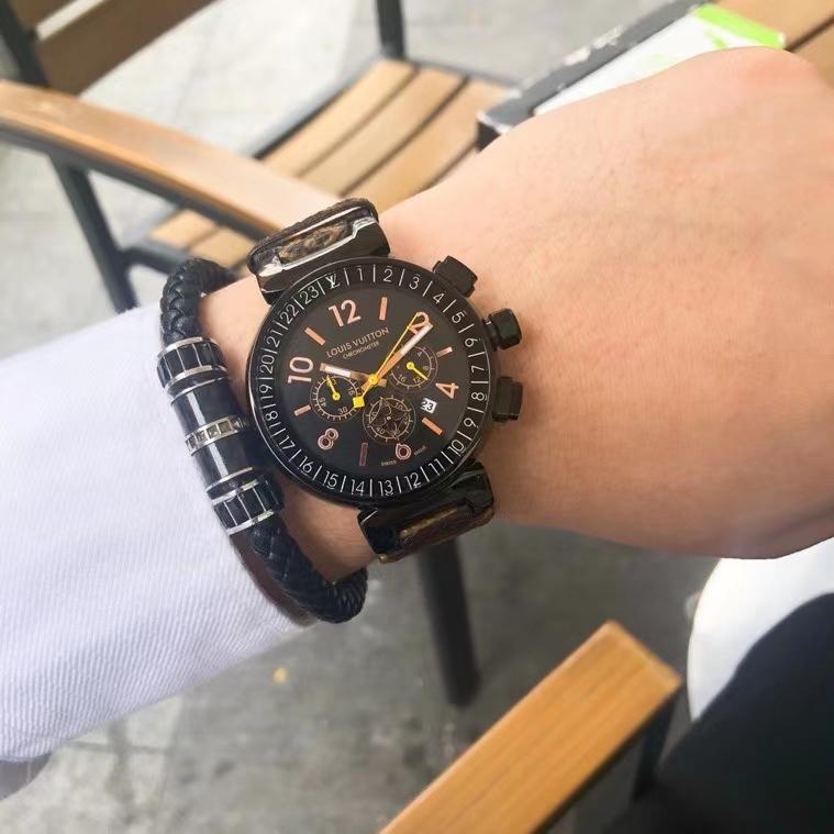 Replica LOUIS VUITTON LV 904l Stainless Steel Quartz Watch 36MM 41MM
