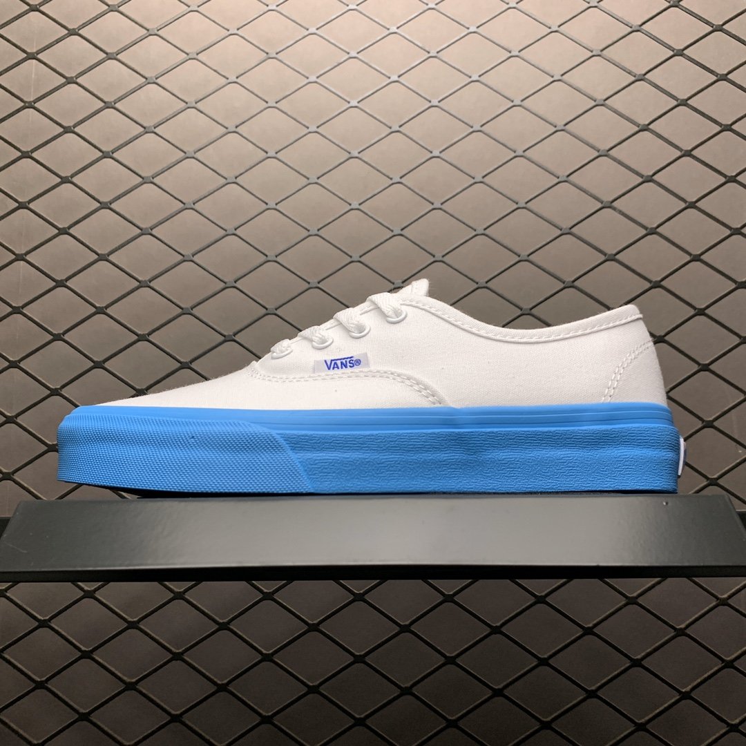 Replica Vans Shoe Vans Authentic Low White Blue Size 35-44