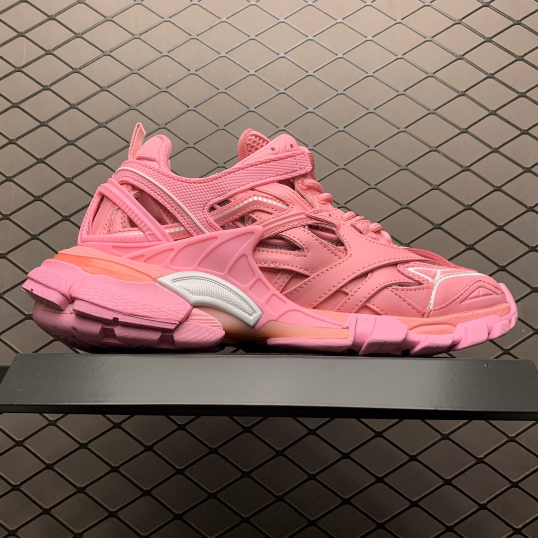 Replica Balenciaga Shoe Balenciaga Track 4.0 PINK2 35-45