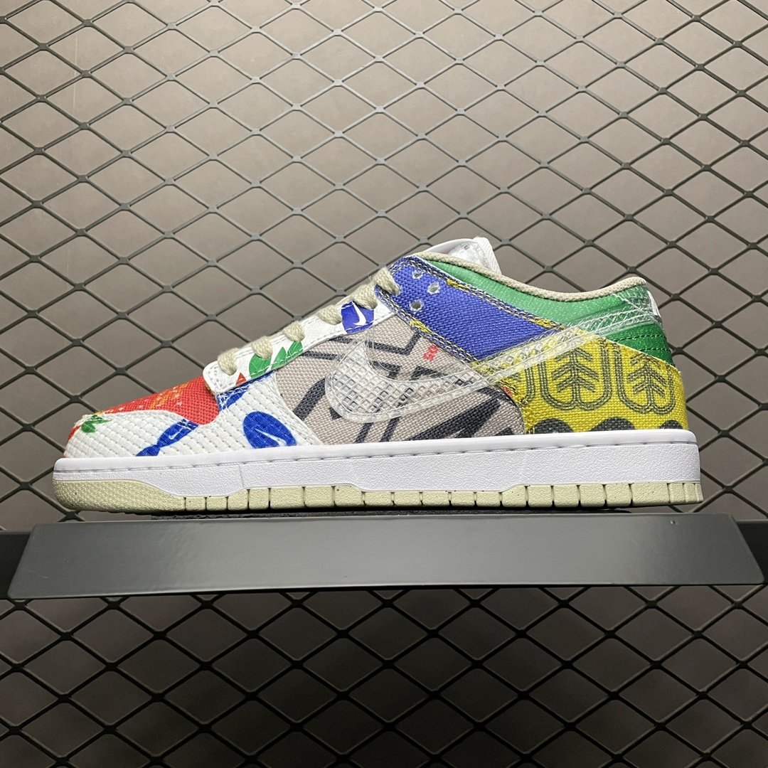 Replica Nike Dunk SB Shoe Nike SB Dunk Low SP City Market DA6125-900 36-47