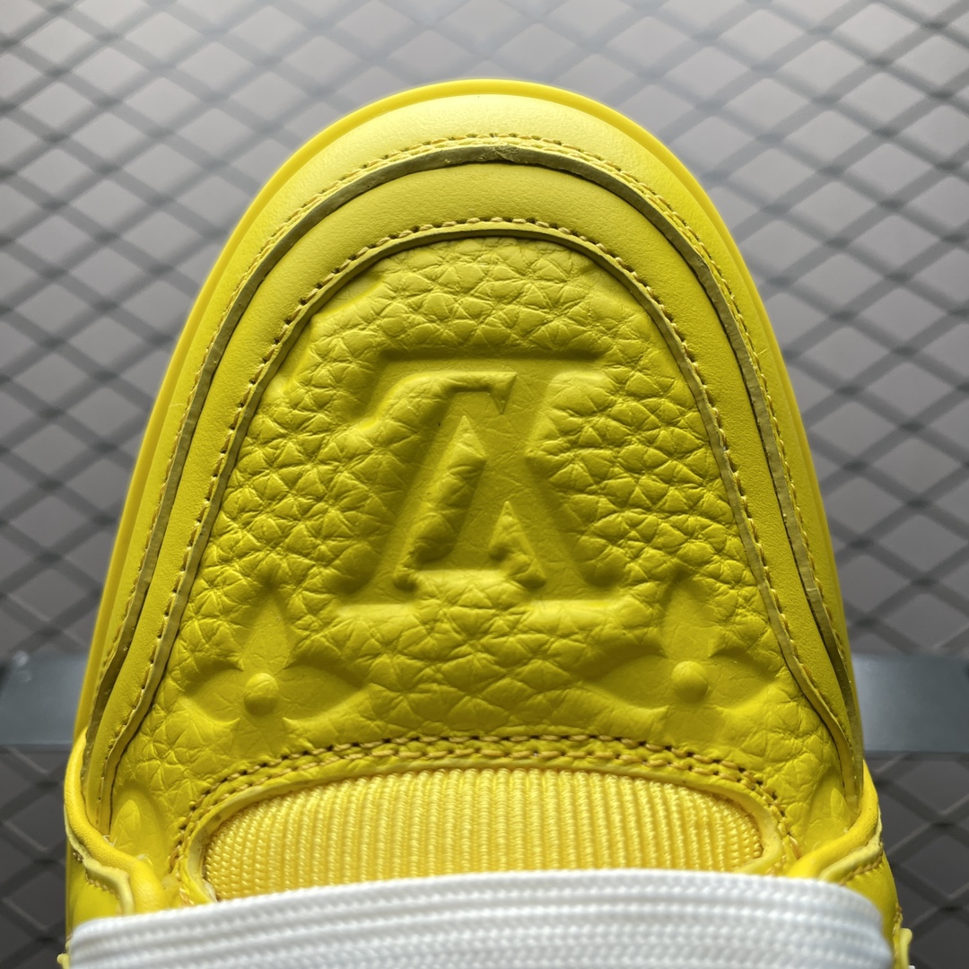 Replica Louis Vuitton Shoe Louis Vuitton LV Trainer Size 38-46 Yellow