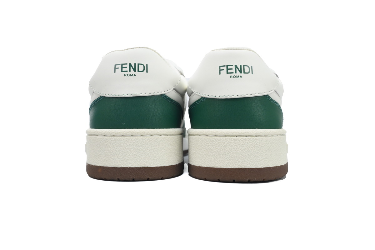 Replica Fendi Shoe Fendi Match White Green