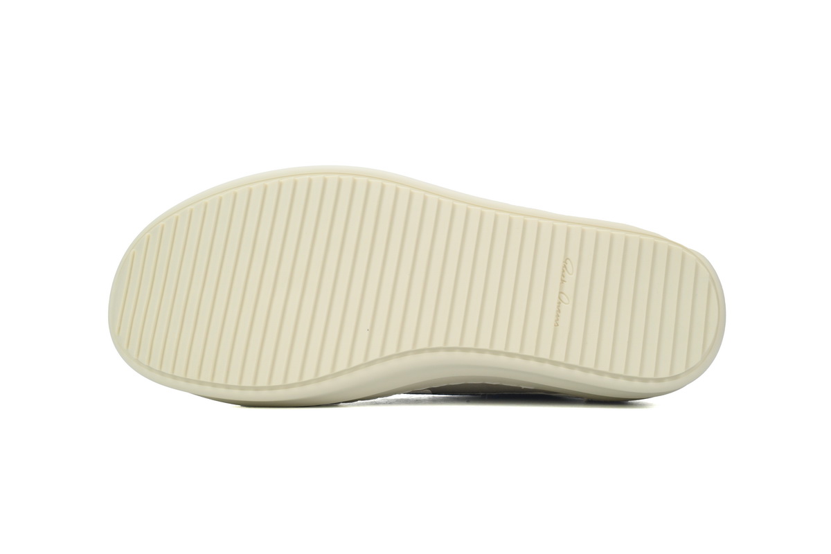 Replica Rick Owens Shoe 1911 Rick Owens Wmns Luxor Vintage Low ‘Milk Black’