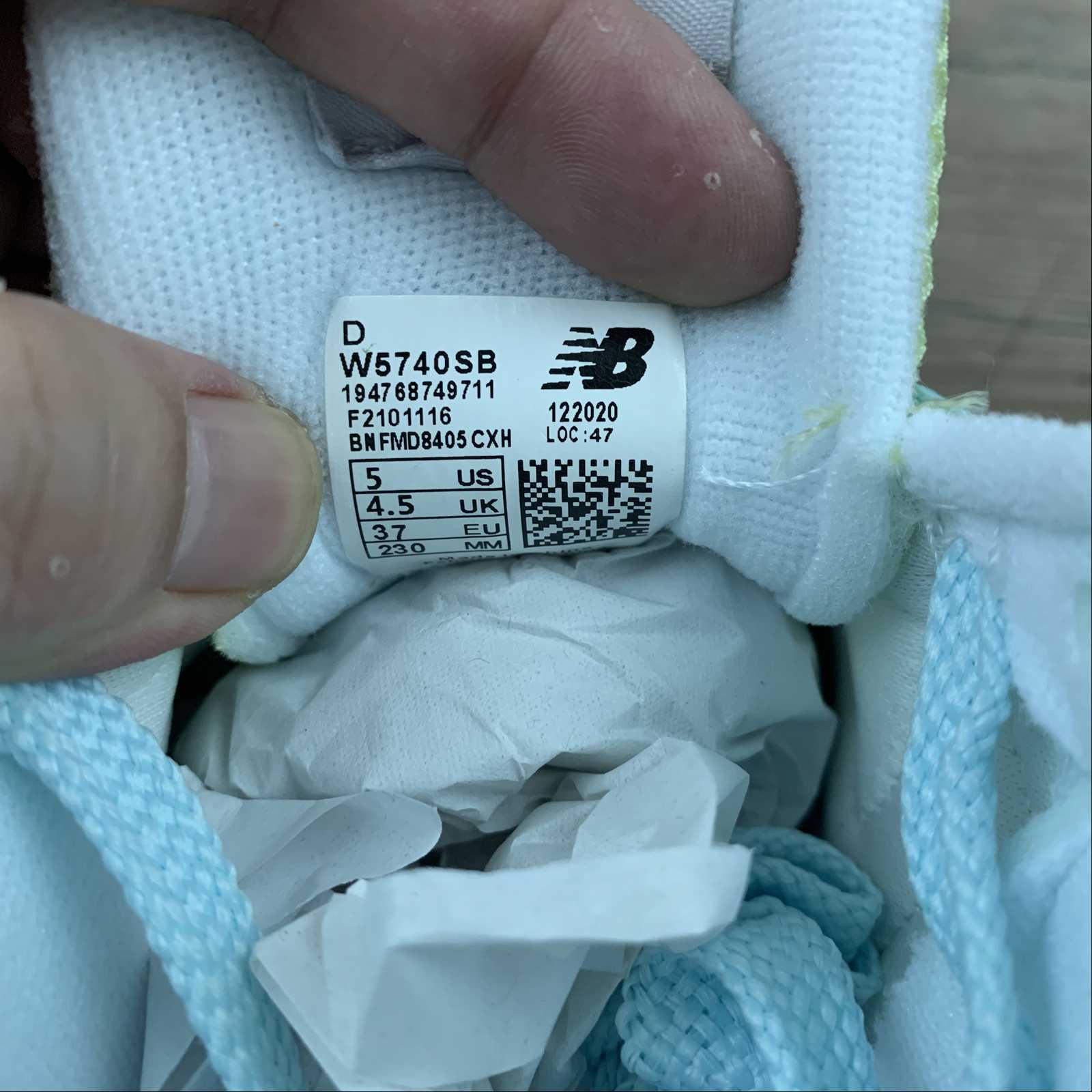 Replica New Balance Shoe New Balance NB5740  W5740SB  36 37 38 38.5 39 40