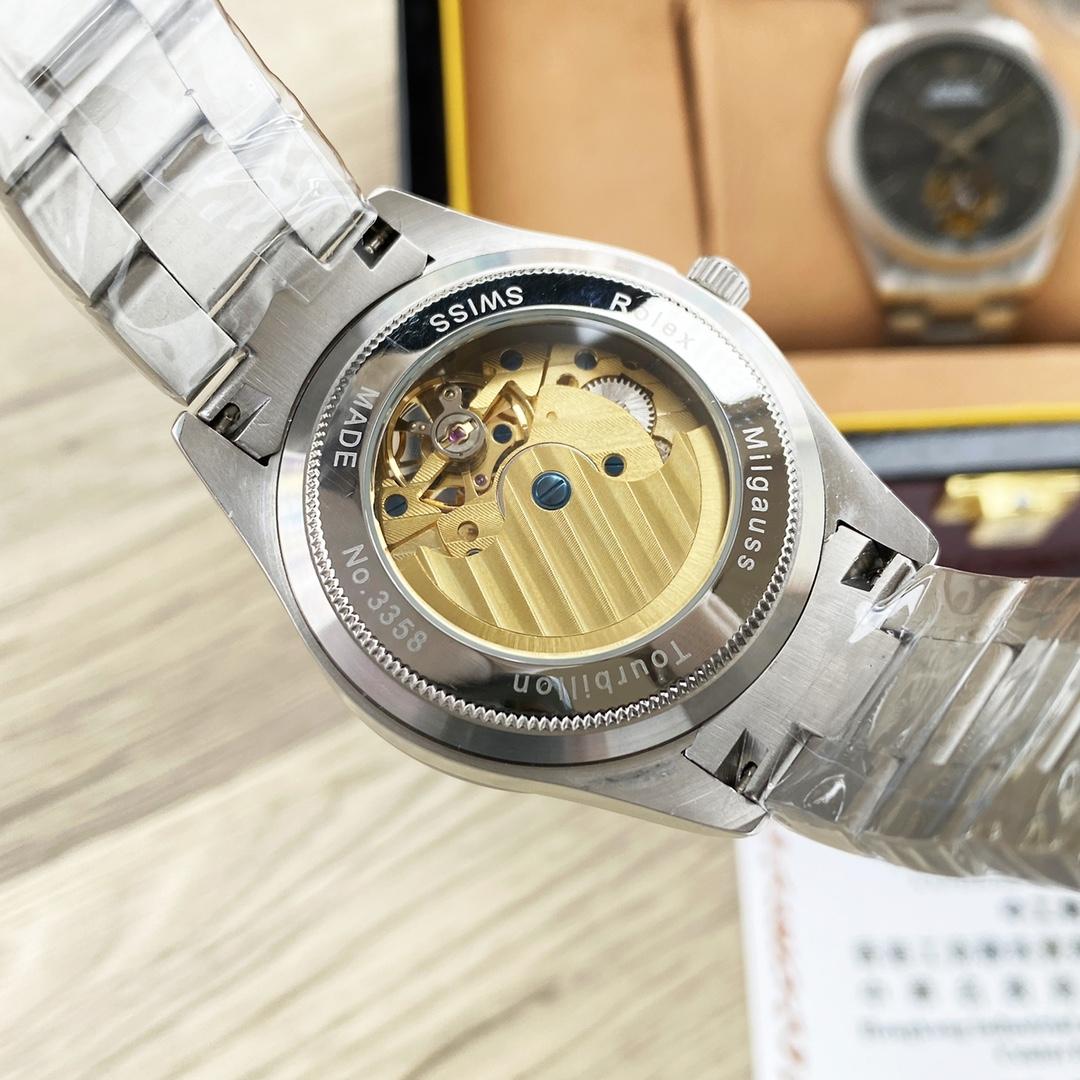 Replica Rolex Milgauss 904l Stainless Steel Automatic Mechanical Watch 40mm