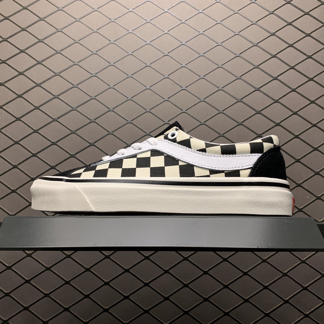 Replica Vans Shoe Vans Bold Ni BLACK WHITE 35-44