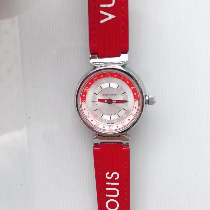 Replica LOUIS VUITTON LV 904l Stainless Steel Quartz Watch 33MM