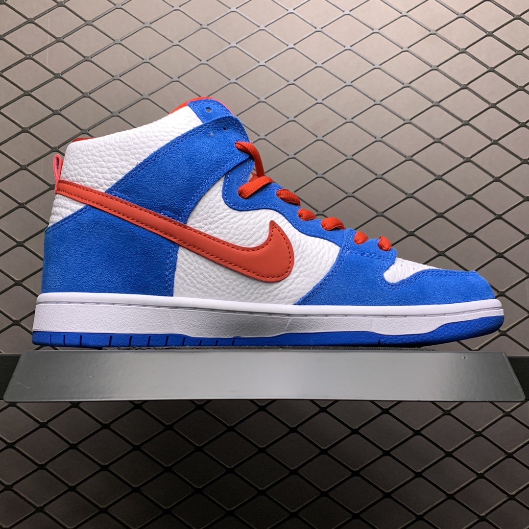 Replica Nike Dunk SB Shoe Doraemon x Nike SB Dunk High 50 CI2692-400 36-47.5