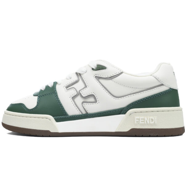 Replica Fendi Shoe Fendi Match White Green