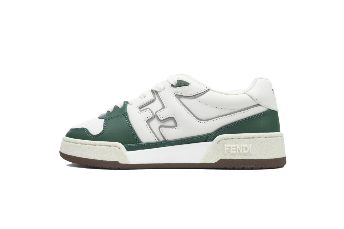 Replica Fendi Shoe Fendi Match White Green
