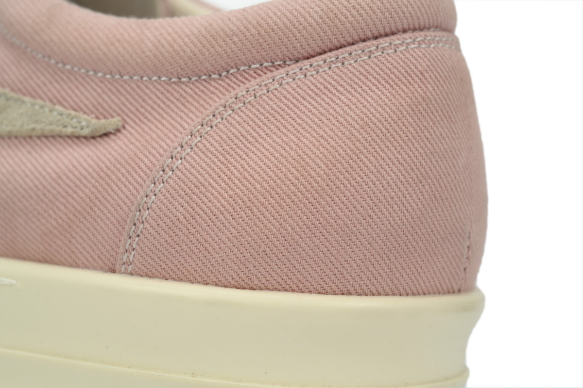 Replica Rick Owens Shoe Rick Owens Wmns EDFU Vintage Low ‘Faded Pink’