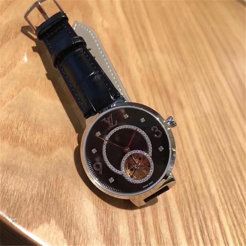 Replica LOUIS VUITTON LV 904l Stainless Steel Automatic Machine Watch 41MM