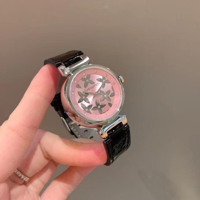 Replica LOUIS VUITTON LV 904l Stainless Steel Quartz Watch 33MM