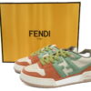 Replica Fendi Shoe Fendi Match Brown Green
