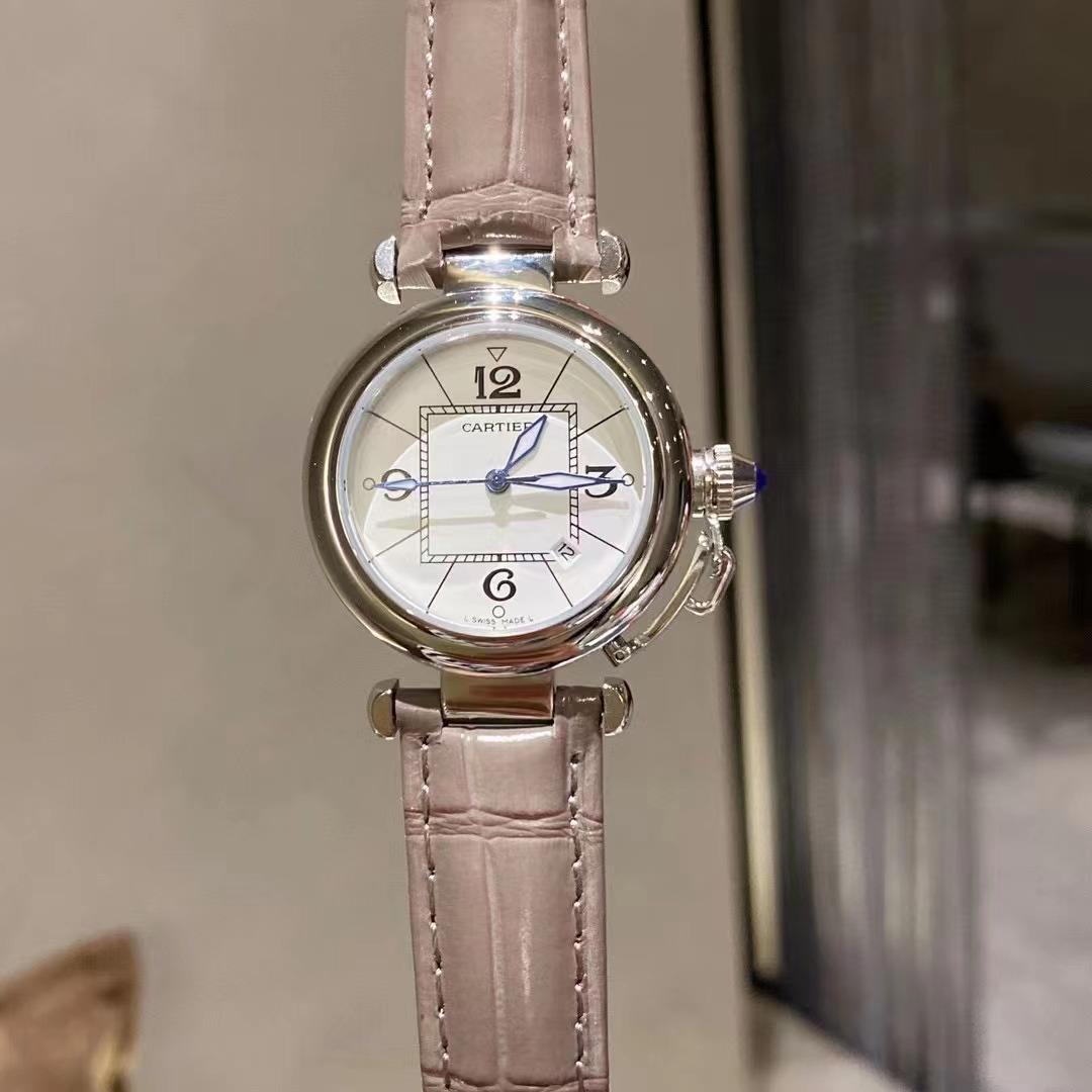 Replica Cartier Pasha 904l Stainless Steel Quartz Watch 35mm