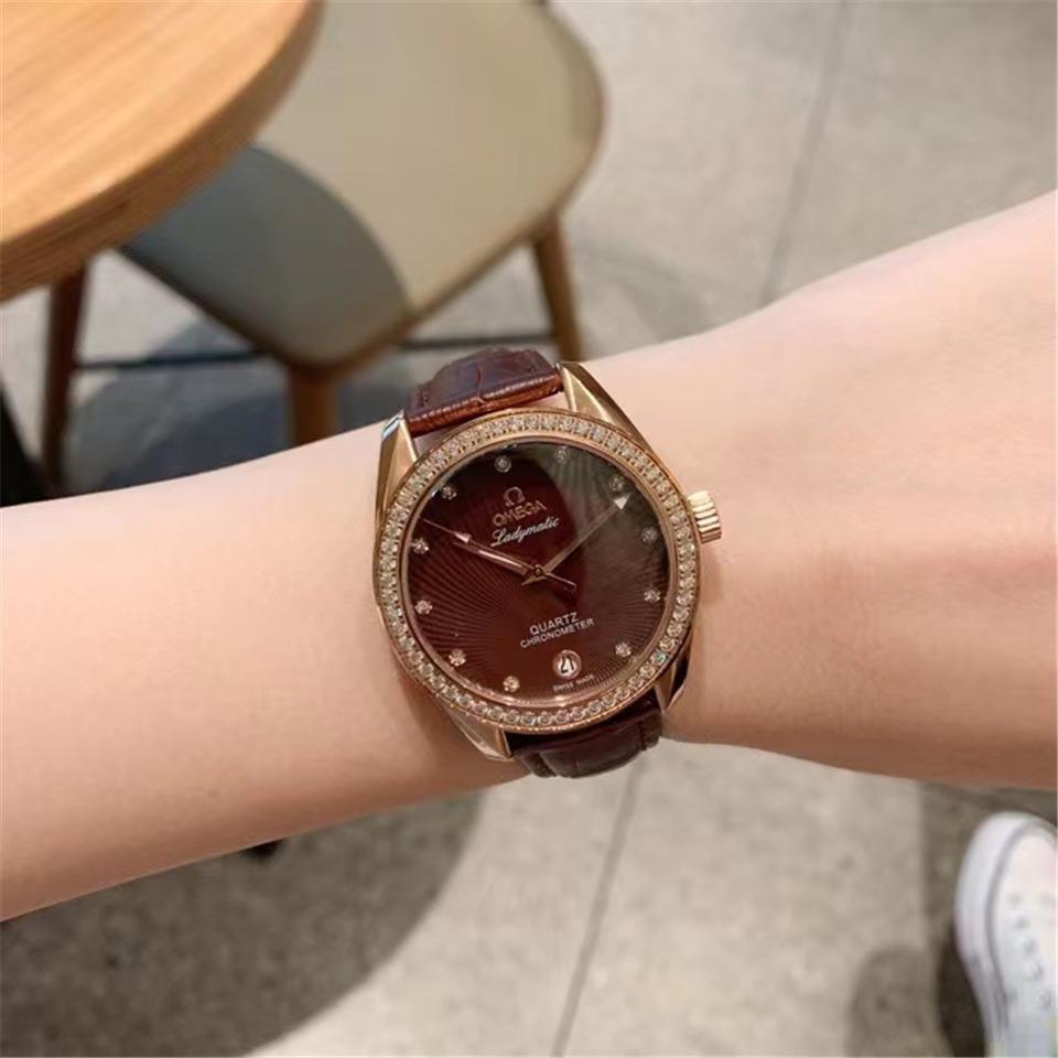 Replica OMEGA Constellation 904l Stainless Steel Quartz Watch 37MM