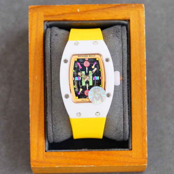 Replica Richard Mille Ceramic Case Automatic Machine Watch 31MM