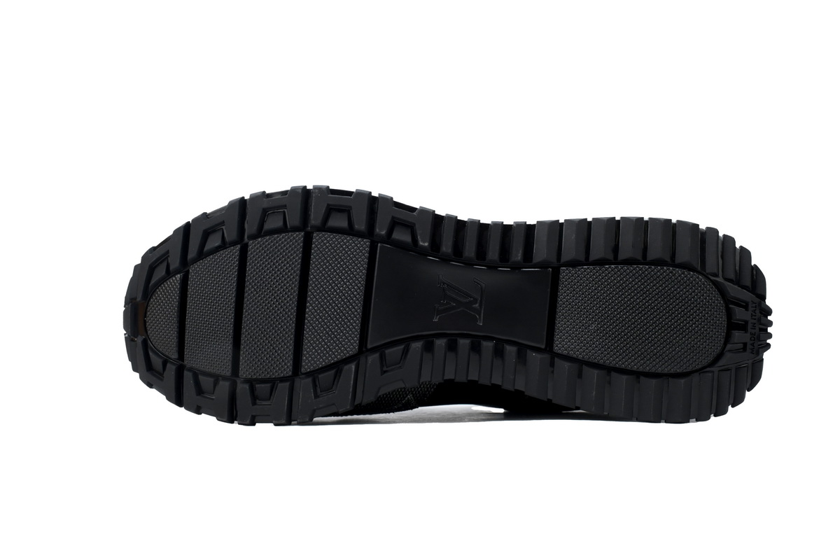 Replica LV Shoe  LV Run Away Black Grey