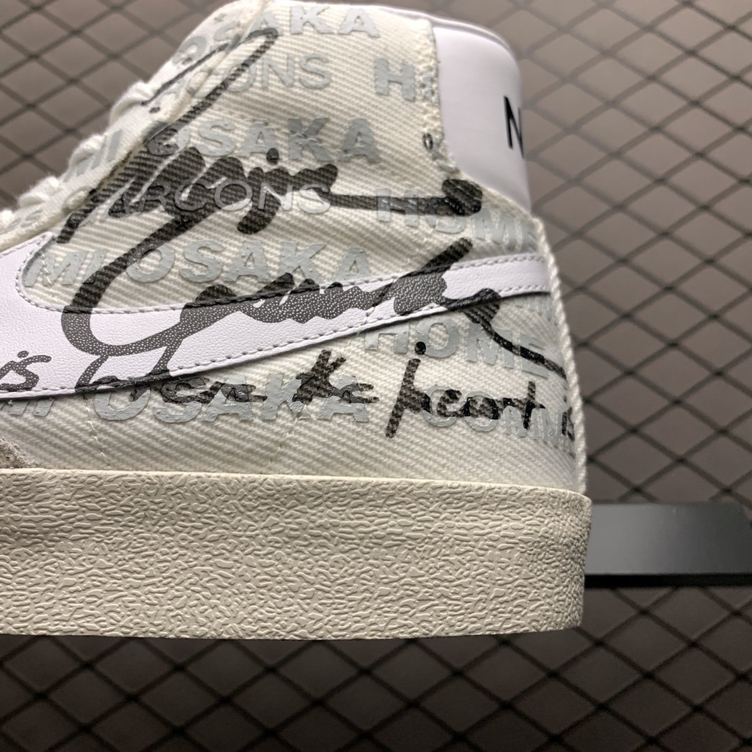 Replica Nike Shoe CDG x Nike Blazer Mid DA5383-100 Size 36-44