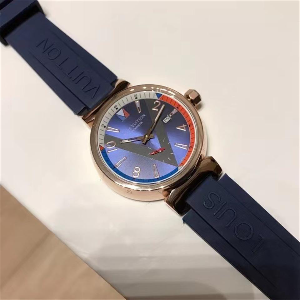 Replica LOUIS VUITTON LV 904l Stainless Steel Quartz Watch 41MM