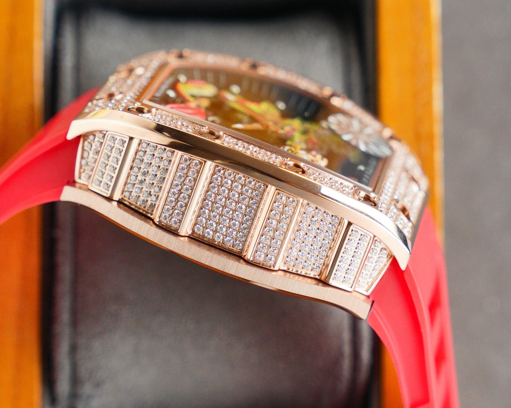 Replica Richard Mille 904l Stainless Steel Automatic Machine Watch 42MM
