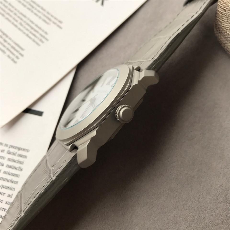 Replica BVLGARI 904l Stainless Steel Automatic Machine Watch 42MM