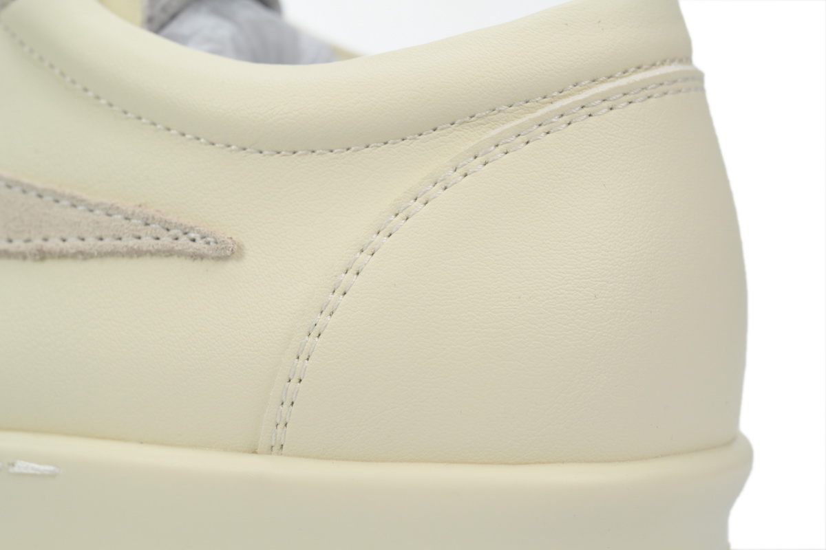 Replica Rick Owens Shoe Rick Owens Wmns Lido Vintage Low ‘Milk’