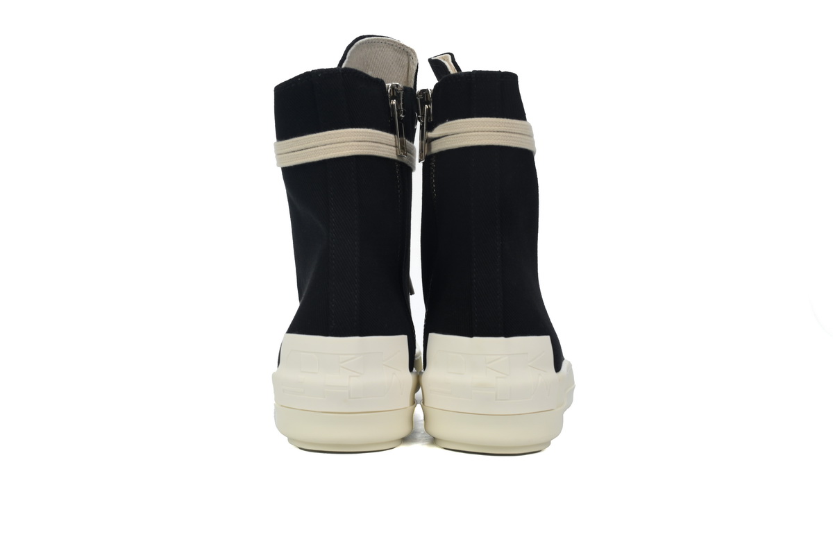 Replica Rick Owens Shoe Rick Owens DRKSHDW Gethsemane High ‘Black Milk’