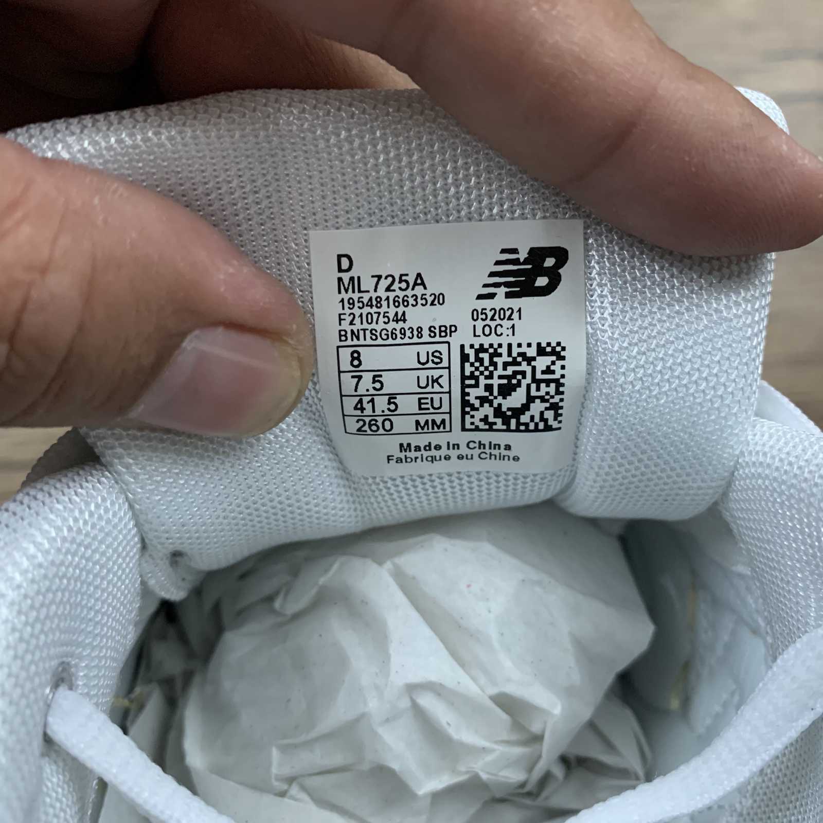 Replica New Balance Shoe New Balance NB725 ML725A 36-45