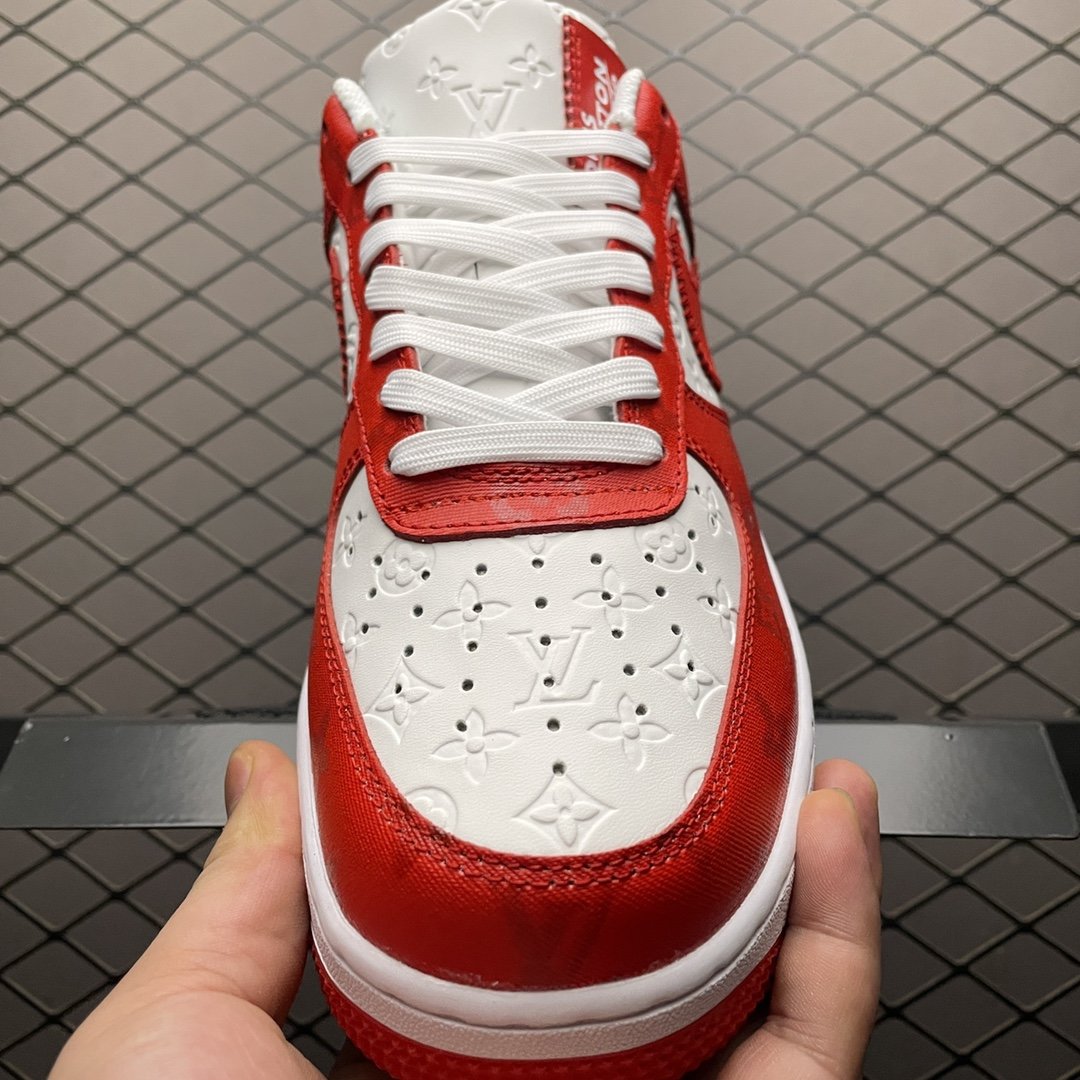 Replica OFF White Shoe Louis Vuitton x Off-white x Nike Air Force 1 LV Size 36-46 47.5
