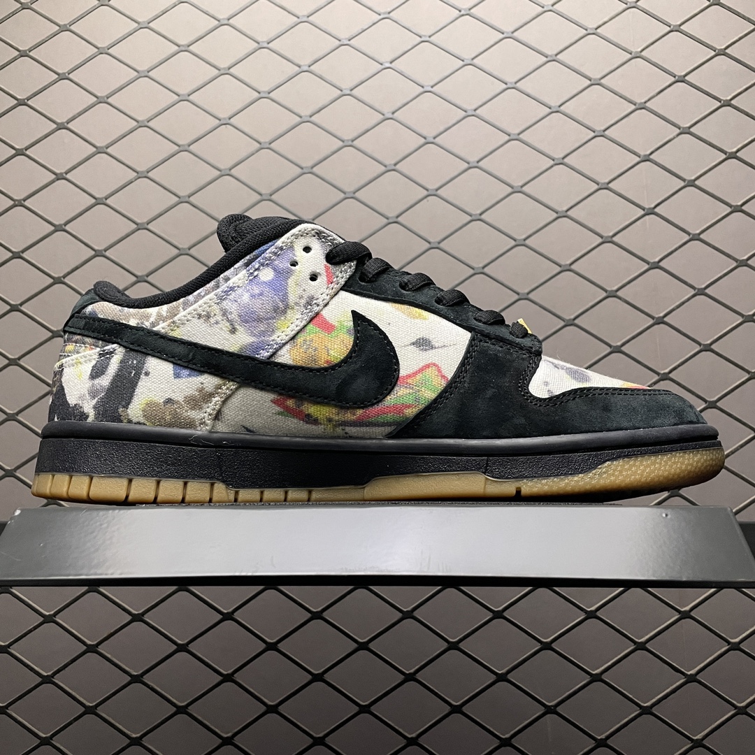 Replica Nike Dunk SB Shoe Supreme x NK Dunk Low FD8778-001 Size 36-47.5