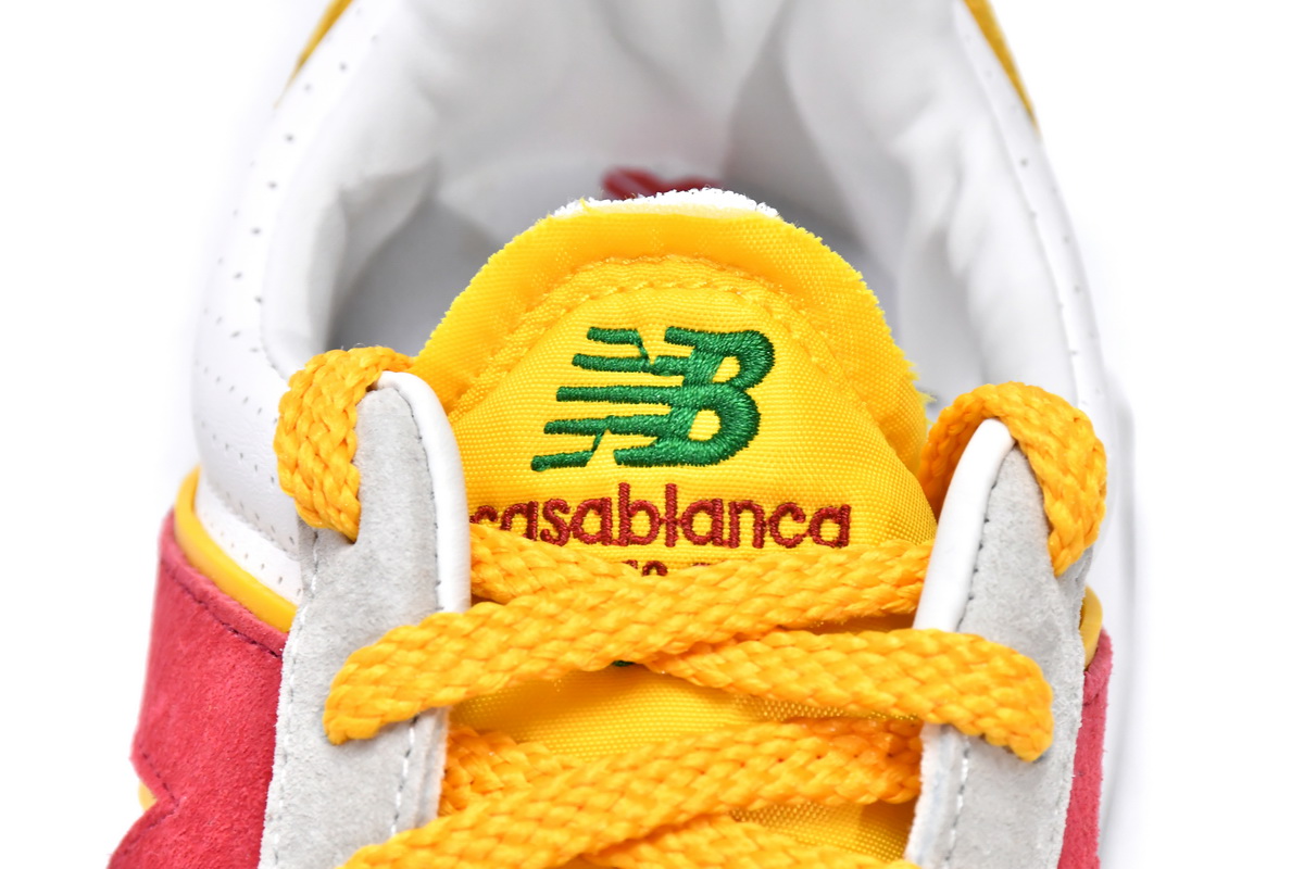 Replica New Balance Shoe UXC72CBB Casablanca x New Balance XC-72 Red Gold