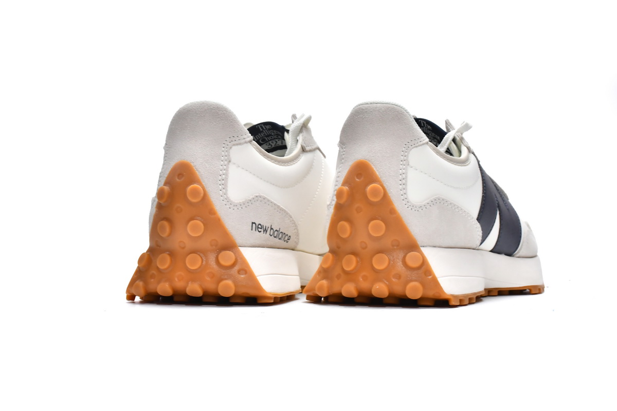 Replica New Balance Shoe WS327KB New Balance 327 Grey Navy