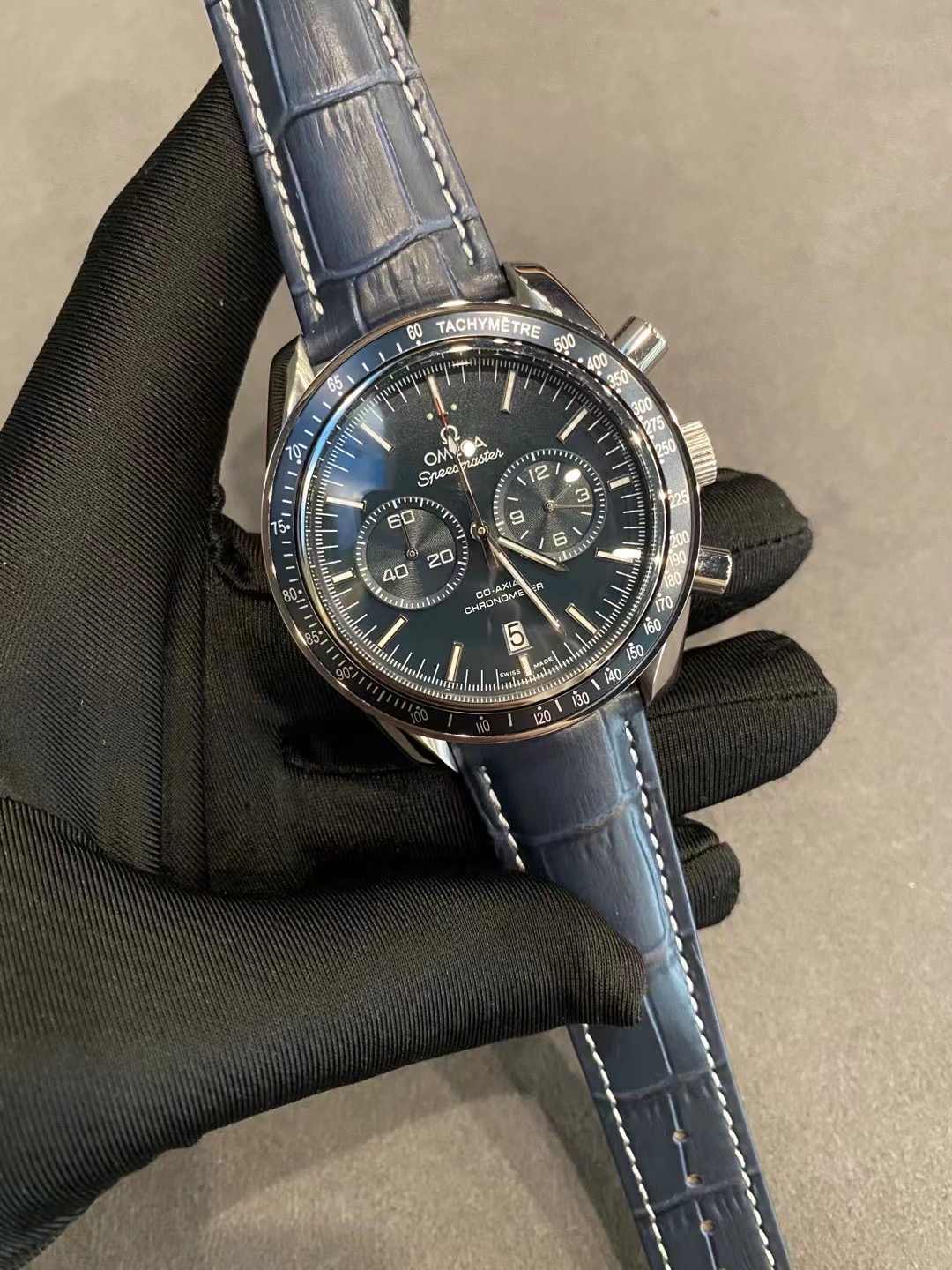 Replica OMEGA Speedmaster 904l Stainless Steel Quartzl Watch 44MM