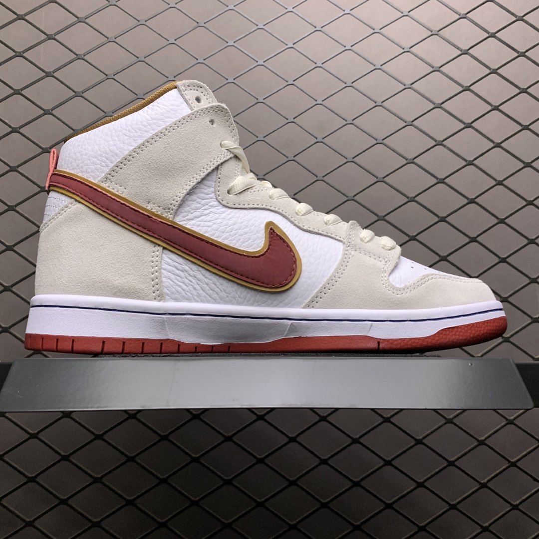 Replica Nike Dunk SB Shoe Nike Dunk High Team Crimson CV9499-100 36-46