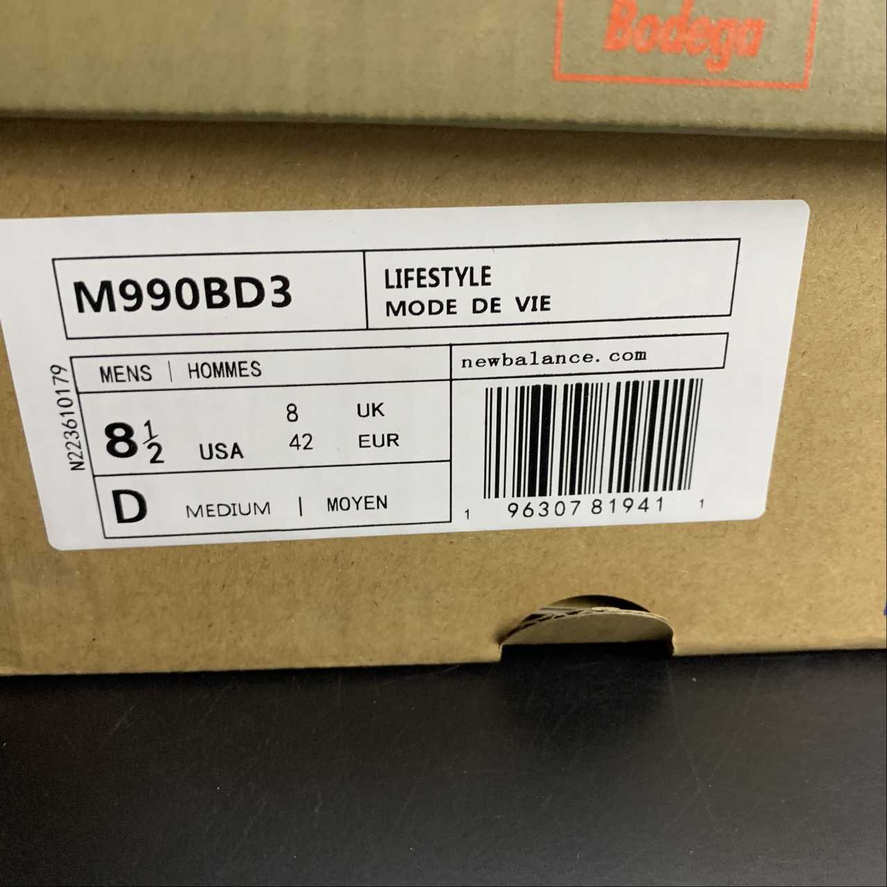 Replica New Balance Shoe New Balance NB990 M990DB3  36-45
