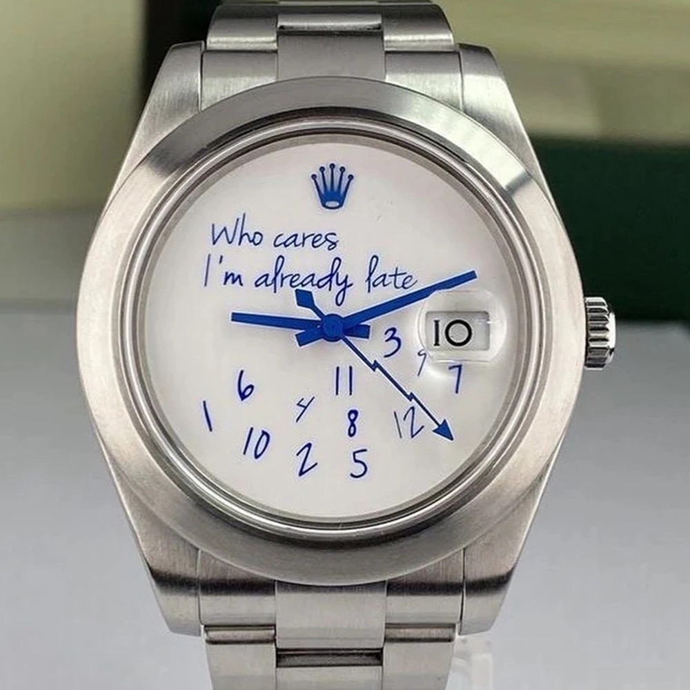 Replica Rolex Datejust 904l Stainless Steel Automatic Mechanical Watch 41mm