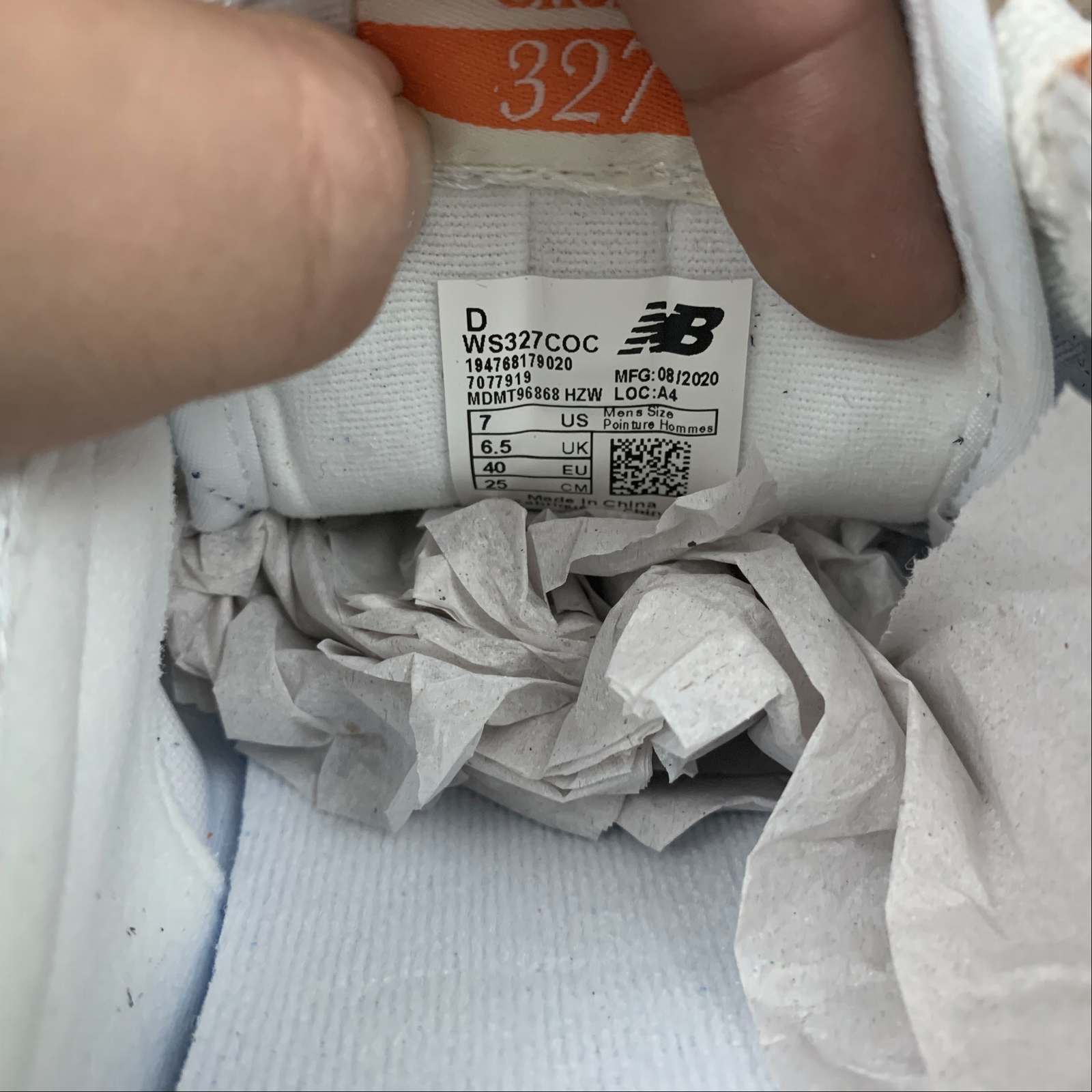Replica New Balance Shoe New Balance NB327  MS327COC  36 36.5 37 38 38.5 39 40