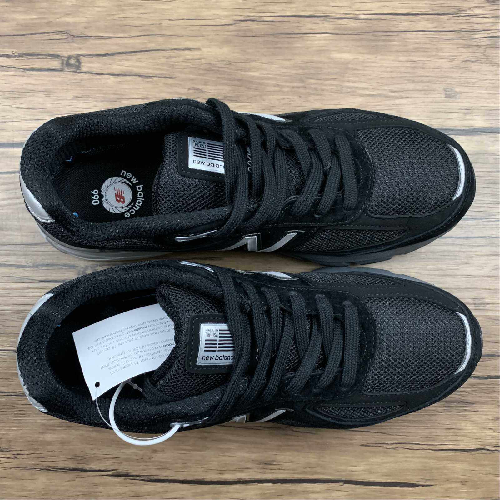 Replica New Balance Shoe New Balance NB990 M990BK4  36 37 37.5 38 38.5 39.5 40 40.5 41.5 42 4…