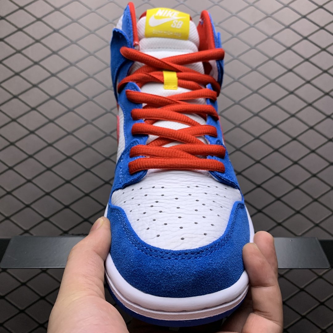 Replica Nike Dunk SB Shoe Doraemon x Nike SB Dunk High 50 CI2692-400 36-47.5