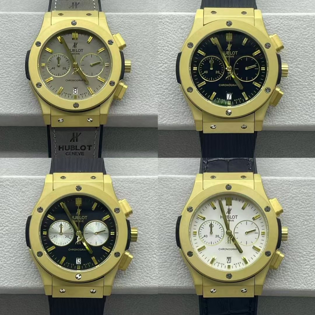 Replica Hublot 904l Stainless Steel Quartzl Watch 42MM