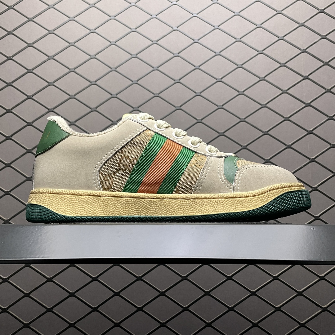 Replica GUCCI Shoe Gucci Screener Youth ShoesSize 27 28 29 30 31 32 33 34 35