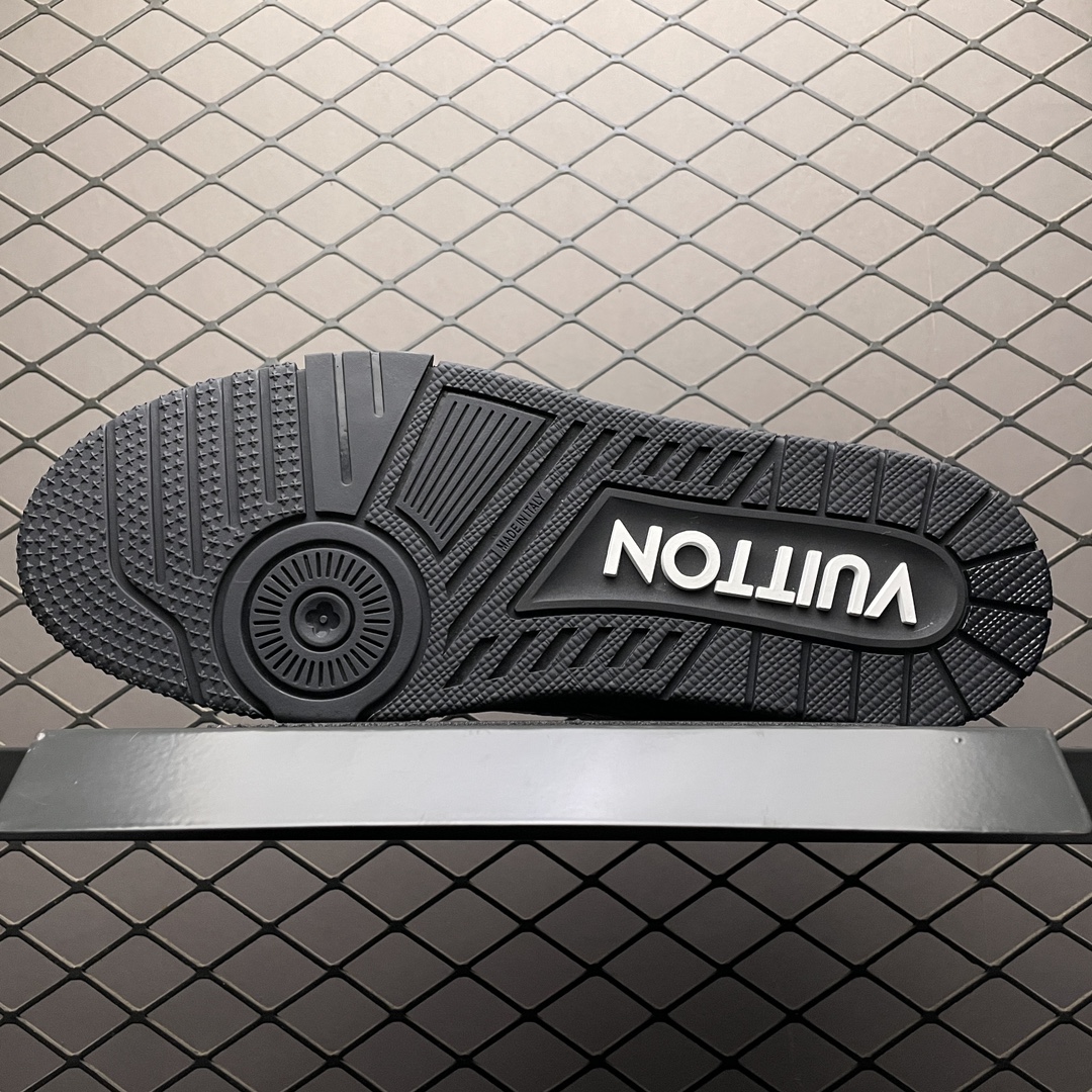 Replica Louis Vuitton Shoe Louis Vuitton LV Trainer SIZE 38-46 All Black