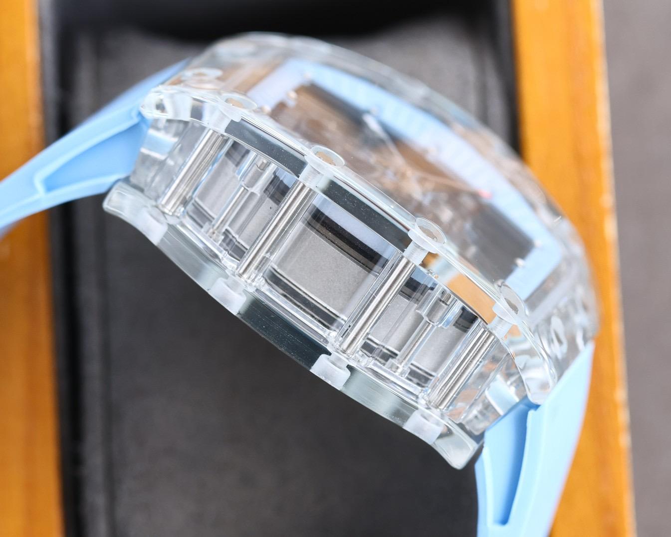 Replica Richard Mille Transparent Shell Automatic Machine Watch 42MM