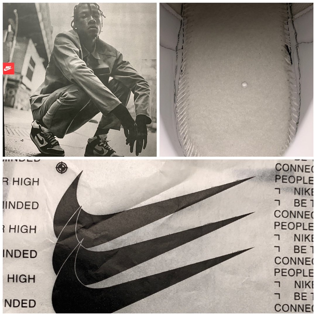 Replica Nike Dunk SB Shoe Slam Jam X Nike Dunk High SP DA1639-100 36-47.5