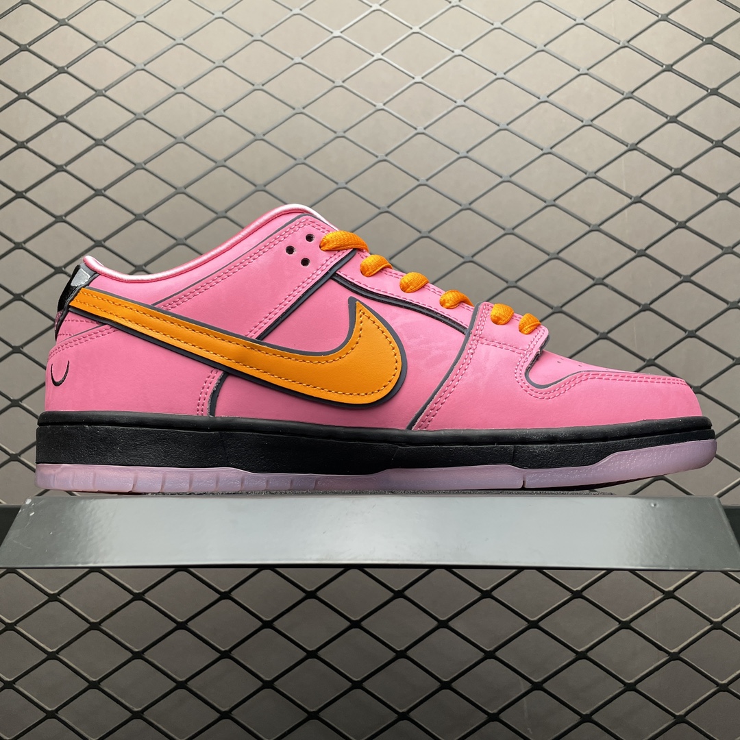 Replica Nike Dunk SB Shoe The Powerpuff Girls x Nike SB Dunk Low FD2631-600 Size 36-47.5