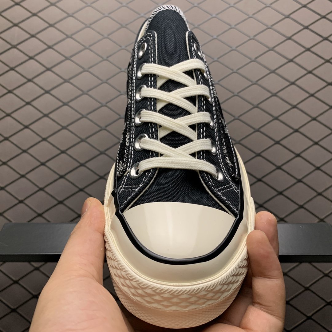 Replica Louis Vuitton Shoe Converse Chuck 1970S LV Low Black Size 35-44