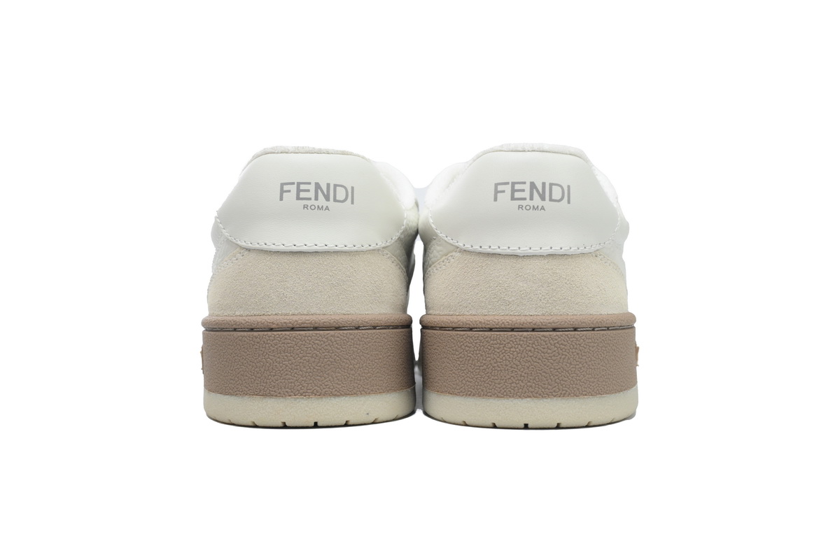 Replica Fendi Shoe Fendi Match Grey White